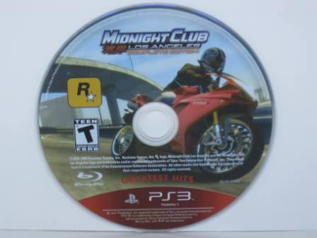 Midnight Club Los Angeles CE GH (DISC ONLY) - PS3 Game